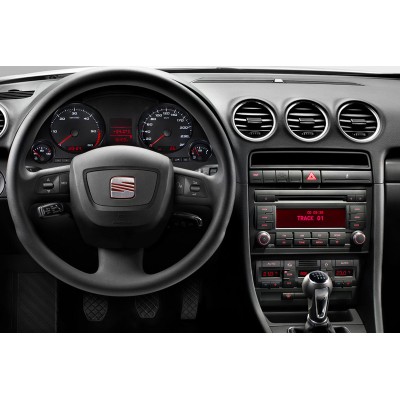 Rámeček autorádia Audi A4 (02-06) / Seat Exeo