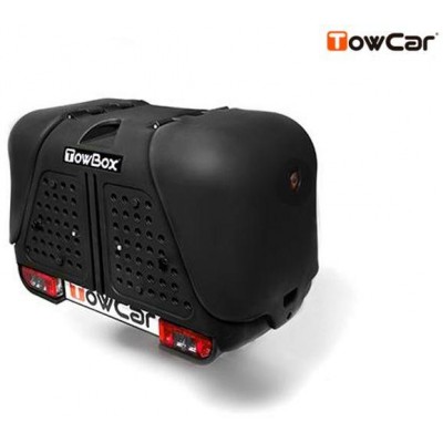 TowCar TowBox V2 černý, perforovaný/uzavřený, na tažné zařízení