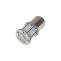 LED žárovka 12V s paticí BAZ 15d (dvouvlákno) bílá, 13LED/3SMD