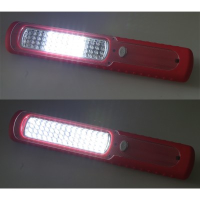 AKU LED svítilna 60LED pracovní i rekreační lampa dynamem a s magnetem