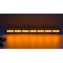LED světelná alej, 28x LED 3W, oranžová 800mm, ECE R10 R65