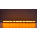 LED světelná alej, 40x LED 3W, oranžová 1210mm, ECE R10 R65