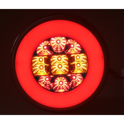 LED sdružená lampa zadní 12-24V, ECE