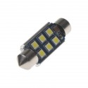 LED sufit (39mm) bílá, 12V, 6LED/3030SMD