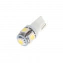 LED žárovka 24V s paticí T10 bílá, 5LED/3SMD