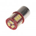 LED žárovka 24V s paticí BAU15S bílá, 16LED/3SMD