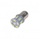 LED žárovka 24V s paticí BAY15d bílá, 16LED/3SMD