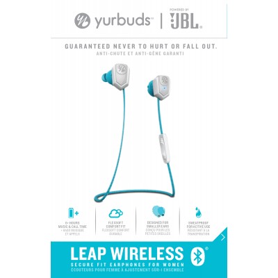 Yurbuds Leap Wireless for Women Aqua