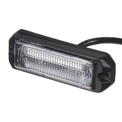 SLIM výstražné LED světlo vnější, červené, 12-24V, ECE R65