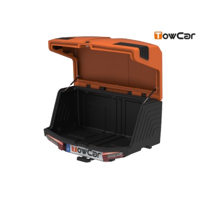 TowCar TowBox V3, perforovaný/uzavřený, na tažné zařízení 092718