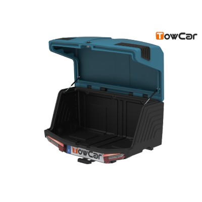 TowCar TowBox V3 modrý, perforovaný, na tažné zařízení TV3DGA0