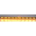 LED alej voděodolná (IP67) 12-24V, 60x LED 3W, oranžová 1200mm
