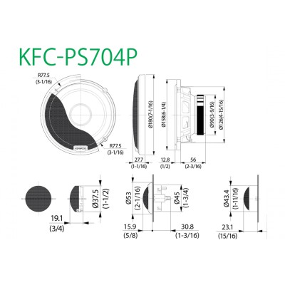 Kenwood KFC-PS704P