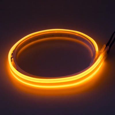 LED pásek, dynamické blinkry, oranžová, 45 cm