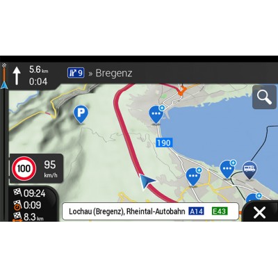 ZENEC Z-E3766 multimediální rádio s GPS Fiat Ducato Caravan