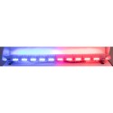 LED rampa 1442mm, modrá/červená, 12-24V, ECE R65
