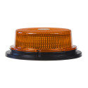 LED maják, 12-24V, 18x1W oranžový, pevná montáž, ECE R10