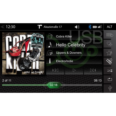 ZENEC Z-N528 autorádio 2DIN s Apple CarPlay a Google Android Auto