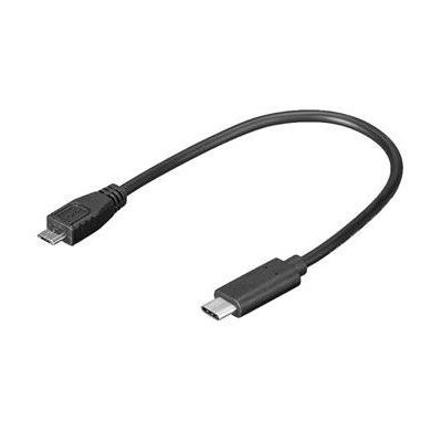 Kabelová redukce USB-C / microUSB pro montáž DVRB s microUSB do vozů Škoda