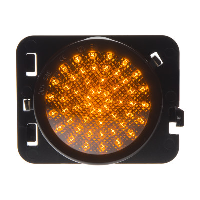 LED dynamické blinkry Jeep Wrangler JK oranžové, kouřové