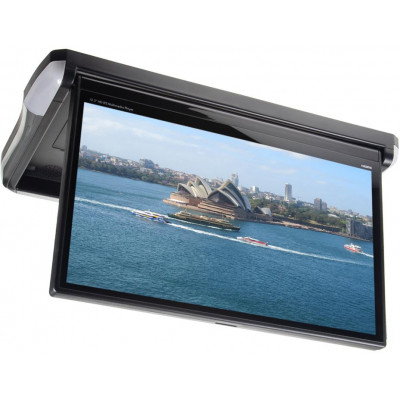 Stropní LCD monitor 13,3" černý s OS. Android HDMI / USB, dálkové ovládání