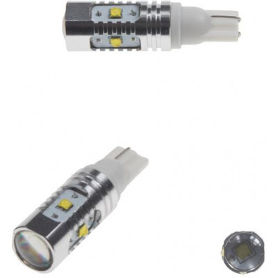 CREE LED T10 bílá, 12-24V, 25W (5x5W)