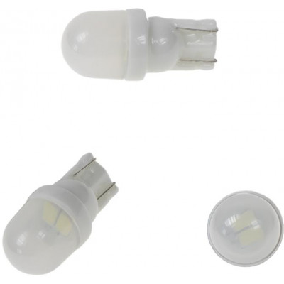 LED žárovka 12V s paticí T10, 2LED/5630SMD, keramika