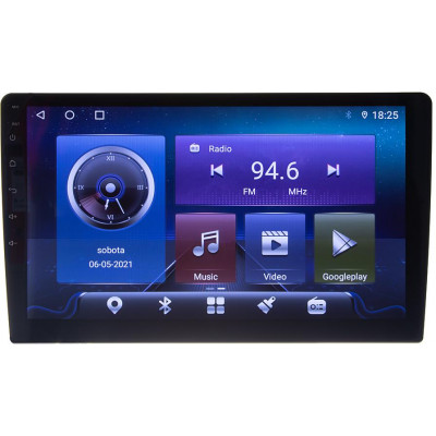 Autorádio s 10,1" LCD, Android 10.0, WI-FI, GPS, apple carplay / android auto, Bluetooth, 2x USB