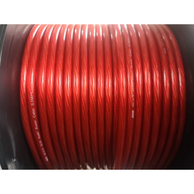 ACR HCA-8 RECO napájecí kabel červený 8mm2, OFC