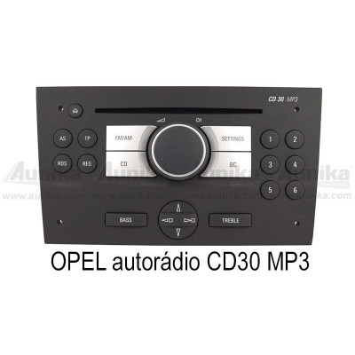 AUX audio vstup Opel