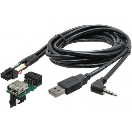 USB+JACK konektor Nissan Qashqai (14-)