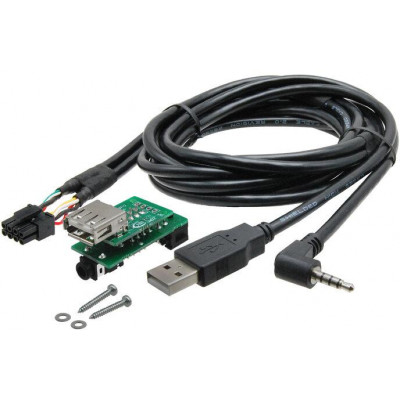 USB+JACK konektor Nissan Micra (14-)