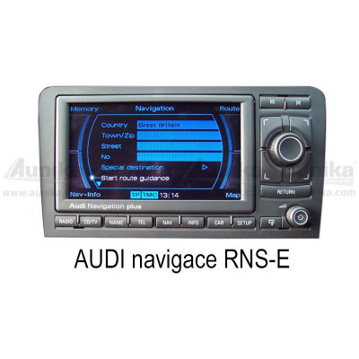 AUX audio vstup pro navigace Audi RNS-E