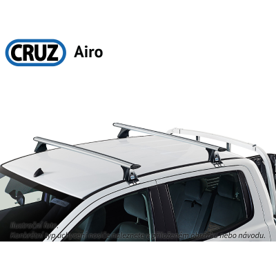 Střešní nosič Chevrolet Kalos 3dv. (T200), CRUZ Airo ALU CH935409-924771