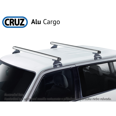 Střešní nosič Ford Ranger double cab (T6), CRUZ ALU-Cargo FO935649-924846