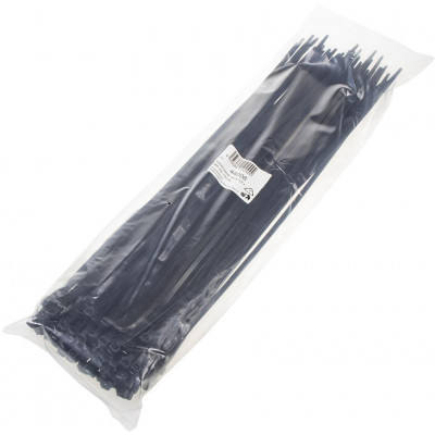 Vázací pásek černý 4,8 x 360 mm, 100 ks