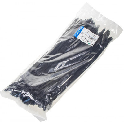 Vázací pásek černý 7,9 x 350 mm, 100 ks