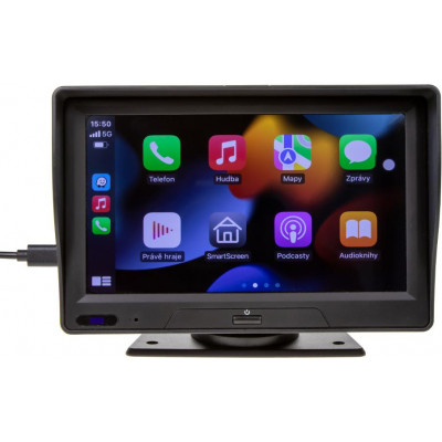 Monitor 7" s Apple CarPlay, Android auto, Bluetooth, DUAL DVR