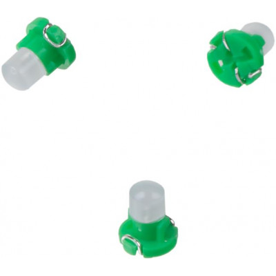 Mini LED T3 zelená, 1LED/COB