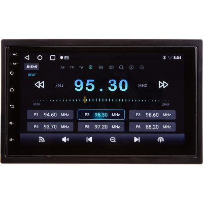 2DIN autorádio s 7" LCD, OS Android, WI-FI, GPS, Carplay, Bluetooth, 2x USB