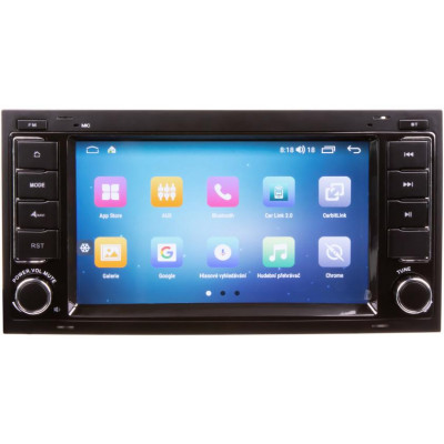 Autorádio pro VW Touareg 2004-2011 / T5 2003-2010 s 7" LCD,  Android, WI-FI, GPS, CarPlay, 4G, BT