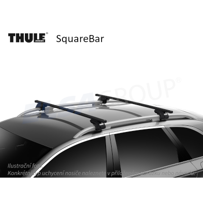 Střešní nosič VW T-Roc 17- SquareBar, Thule TH710410-712200