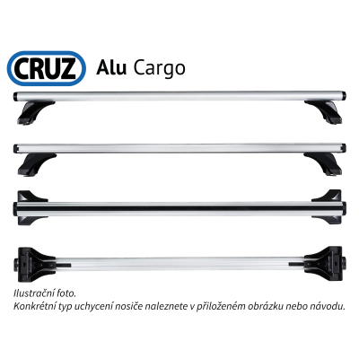 Střešní nosič Fiat Doblo (III) 22-, Cruz Alu Cargo FI934410-924095