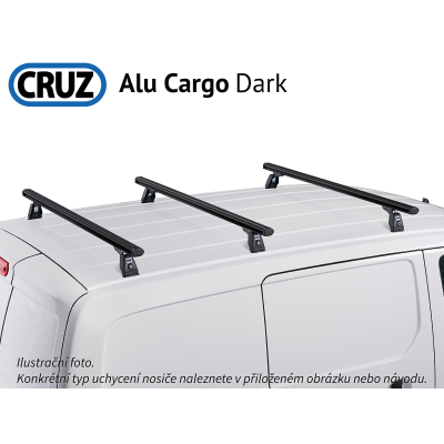 Střešní nosič Fiat Doblo (III) 22-, Cruz Alu Cargo Dark FI934410-925095
