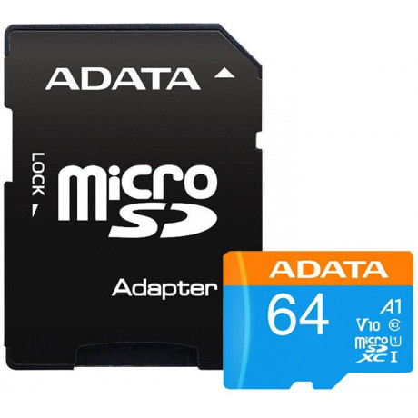 Pametova karta ADATA 64GB + adapter SD