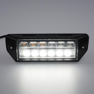 LED sdružená lampa zadní levá s pracovním světlem, 12-24V, ECE R65